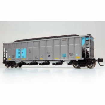 Rapido 538012 N Scale GLFX AutoFlood III RD Coal Hopper 6-Pack #2