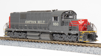 Broadway Limited 6627 N Scale SSW Alco RSD-15 Gray & Red w/ "Cotton Belt" #858