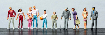 Rock Island Hobby RIH061108 O Scale 10 Pre Painted Standing People