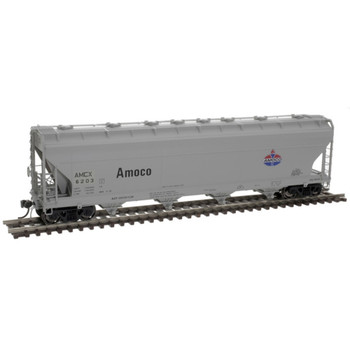 Atlas Model 20006903 HO Scale AMOCO Master Plus 5250 Covered Hopper #6221