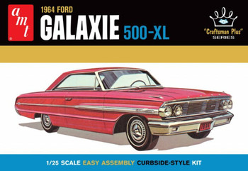 AMT Models 1261 '1:25 Scale 1964 Ford Galaxie "Craftsman Plus Series" Model Kit
