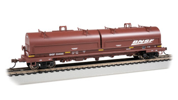 Bachmann Trains 71401 HO Scale BNSF 55' Steel Coil Car With Load #534005