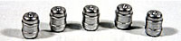 Durango Press 78 HO Scale Large Aluminum Kegs (Pack of 5)