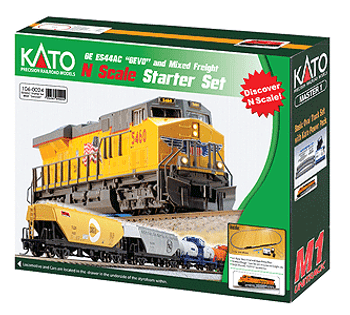 Kato 1060026 N Scale Florida East Coast GE ES44C4 GEVO Starter Set