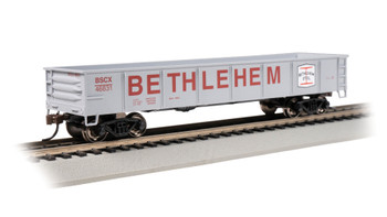Bachmann Trains 17225 HO Scale Bethlehem Steel 40' Gondola Gray #46631