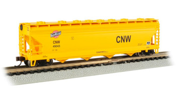 Bachmann Trains 17567 N Chicago & North Western ACF 56' Center-Flow Hopper 49043