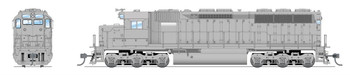 Broadway Ltd 4297 Unpainted EMD SD45 Paragon4 Sound/DC/DCC Diesel Locomotive