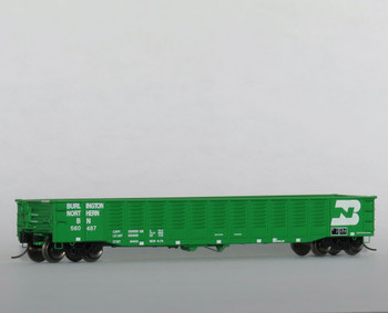 Trainworx 2521124 N Scale Burlington Northern 52' Gondola Metal Wheels #560835