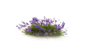 Woodland Scenics 6628 All Scale Scenery Purple Flowers Tufts