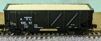 Bluford 63114 N Atlantic Coast Line 2-Bay War Emergency Composite Hopper #82053