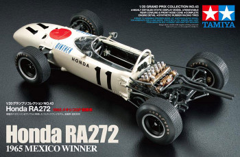 Tamiya 20043 1/20 Scale 1965 F1 Honda RA272 V12 Engine Mexican GP Winner (Kit)