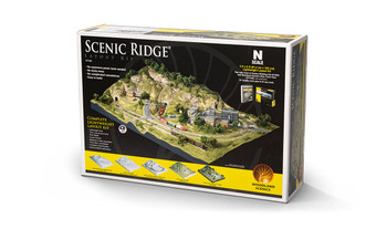 Woodland Scenics 1482 N Scale Scenic Ridge Lightweight Layout Kit (US Only)