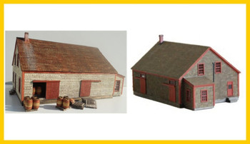 Rslaserkits SCM202B HO Scale Potato House (Wood Kit)