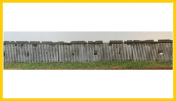 Rslaserkits 2518 HO Scale Falling Down Fence (Leaning)