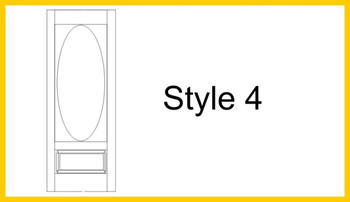 Rslaserkits 2854 HO Scale Storm Doors Style 4