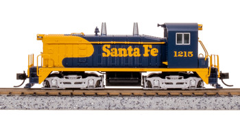 Broadway Limited 7481 N Scale ATSF EMD NW2 Yellow Bonnet Diesel Locomotive #1217