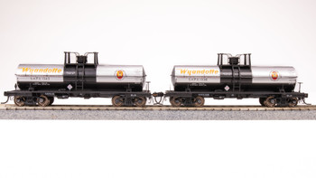 Broadway Limted 7678 HO Scale Wyandotte 1950's Scheme 6000 Gallon Tank 2-Pack