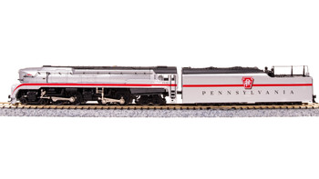 Broadway 8028 N Pennsylvania T1 Duplex Silver w/Red Steam Locomotive #5545