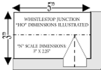 Bar Mills Models 0911 HO Scale Whistlestop Junction (Wood Kit)