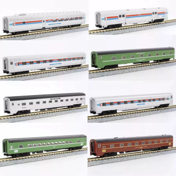 Kato 106-3512 N Scale Amtrak Smoothside Baggage Car 2-Car
