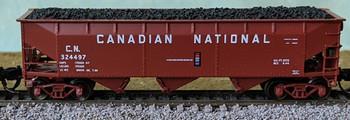 Bluford 74030 N Canadian National 12" Billboard 3-Bay Offset Side Hopper #324497