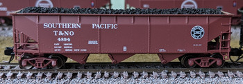 Bluford Shops 74157 N Scale Southern Pacific T&NO 3-Bay Offset Side Hopper #4455