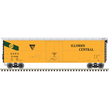 Atlas Model Railroad 20005796 HO Scale Illinois Central 50' GARX Reefer #51654