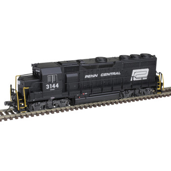 Atlas Model Railroad 40005263 N Scale Penn Central GP-40 Silver Locomotive #3144