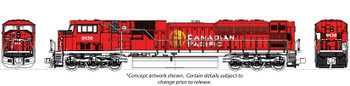 Kato 176-5627 N Scale Canadian Pacific "Golden Beaver" EMD SD90/43MAC #9155