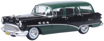 Oxford 87BCE54002 HO Baffin Green Carlsbad Black Buick Century Estate Wagon