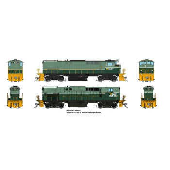 Rapido 33024 HO BC Rail Two-Tone Green Scheme M420 + M420B (DC/Silent) #641 #681