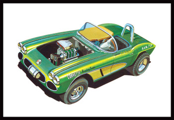 AMT 1318 1:25 Scale 1962 Chevy Corvette Model Kit