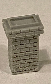 Bar Mills Models 02032 HO Scale Chimney 5/8" Tall (3 Pack)