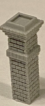 Bar Mills Models 02033 HO Scale 1" Tall Chimney 3 Pack Kit