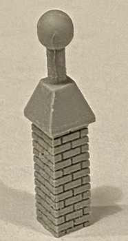 Bar Mills Models 02035 HO Scale Vented Chimney 3 Pack Kit