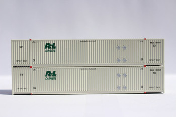 Jacksonville Terminal Company 537062 N R+L Carriers 53' High Cube 8-55-8 Set #1