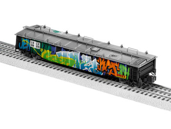 Lionel 2426270 O Scale Graffiti Gondola Covered #426270