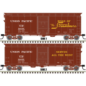 Atlas Model 20006255 HO Union Pacific TMAN 1937 AAR 40' Box Car Kit #184055