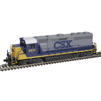 Atlas Model Railroad 40005277 N Scale CSX GP-40 Gold with Ditch Lights #6641