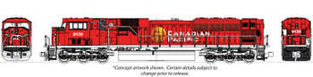 Kato 176-5627-DCC N Scale Canadian Pacific "Golden Beaver" EMD SD90/43MAC #9155