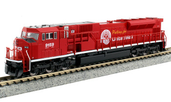 Kato 176-5628-DCC N Canadian Pacific Pulling for United Way EMD SD90/43MAC #9159