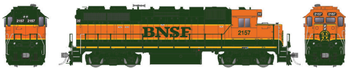 Rapido 38536 HO Scale BNSF GP38 Diesel Locomotive #2172 DCC/SD