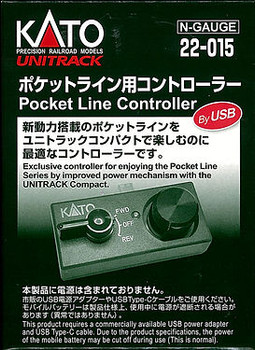 Kato 22-015 N Scale Compact-Sized Pocket Line Controller (DC)