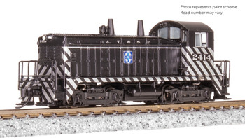Broadway Limited  9321 N Scale ATSF EMD NW2 Switcher #2416 (Analog DC)