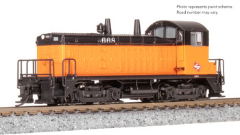 Broadway Limited  9326 N Scale Milwaukee Road EMD NW2 Switcher 668 (Analog DC)