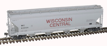 Atlas 20006399 HO Scale Wisconsin Central 5250 Covered Hopper 83054 RTR
