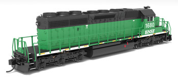 Broadway Limited 9462 N Scale BNSF Railway EMD SD40-2 1680 (DCC/Sound)