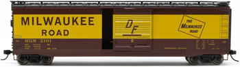 Rivarossi HR6584A HO Scale Milwaukee Road 50' Sliding Door Boxcar 2101 Rivarossi HR6584A HO Scale Milwaukee Road 50' Sliding Door Boxcar 2101
