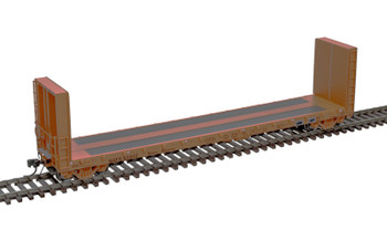 Atlas 20007108 HO North American Car Leasing 51' 6" Bulkhead Flat Car 53202 Atlas 20007108 HO North American Car Leasing 51' 6" Bulkhead Flat Car 53202