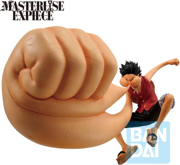 Bandai 67027 1:10 One Piece Monkey D. Luffy Gear 3 Masterlise Ichibansho Figure